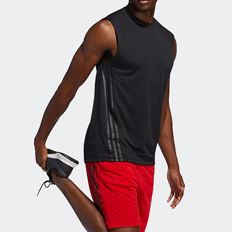 Adidas Tank Tops Men's Black Straight Fit FL4317