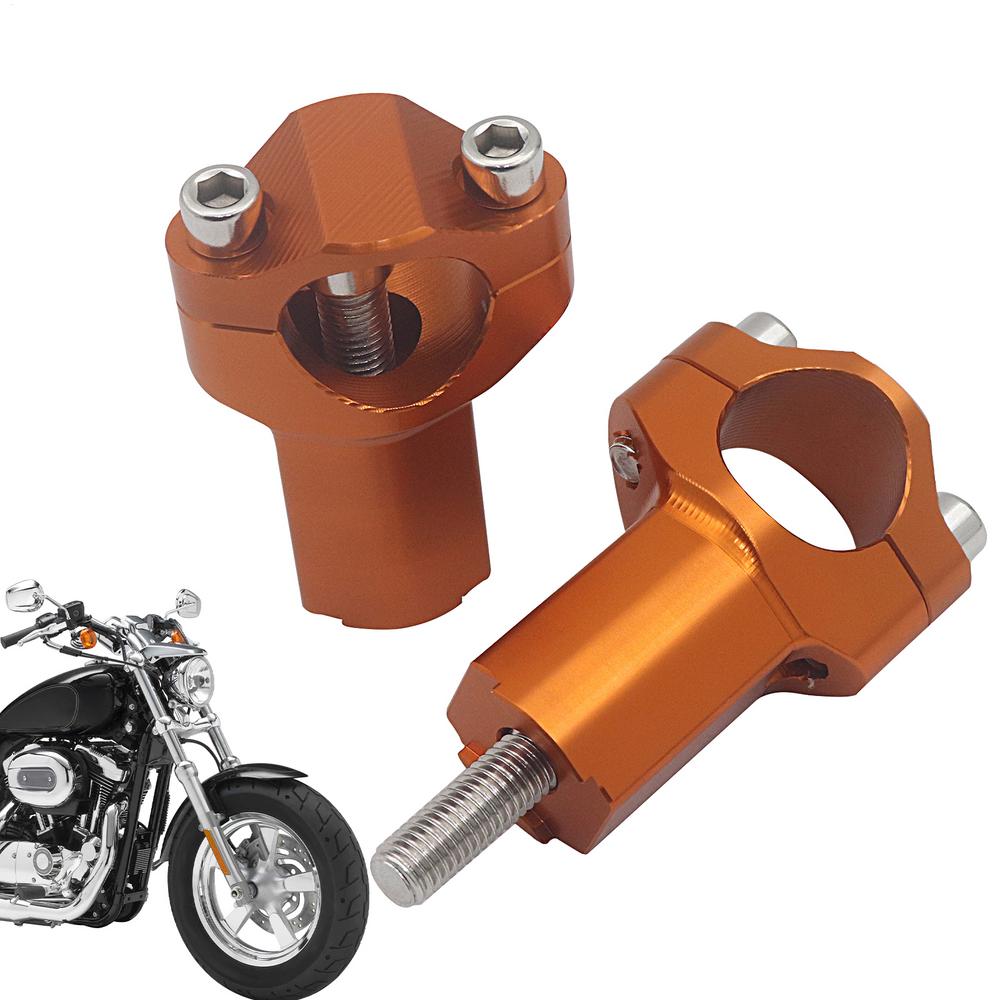 Handlebar Riser For Motorcycle Clamp Riser For Motorcycle Cycling Motorbike Replacement Handle Aluminum Alloy Accessories For
