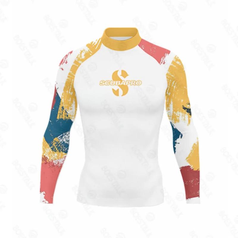 Ανδρικό Ελαφρύ Αντιηλιακό Μαγιό Rash Guard Γρήγορου Στεγνώματος Προστασία UV για Surfing, Κατάδυση, Παραλία, Θαλάσσια Σπορ Καλοκαίρι