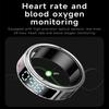 SR08 SIZE 12 Smart Ring, Support Hand Gestures Control / Health Monitoring / Multiple Sports Modes