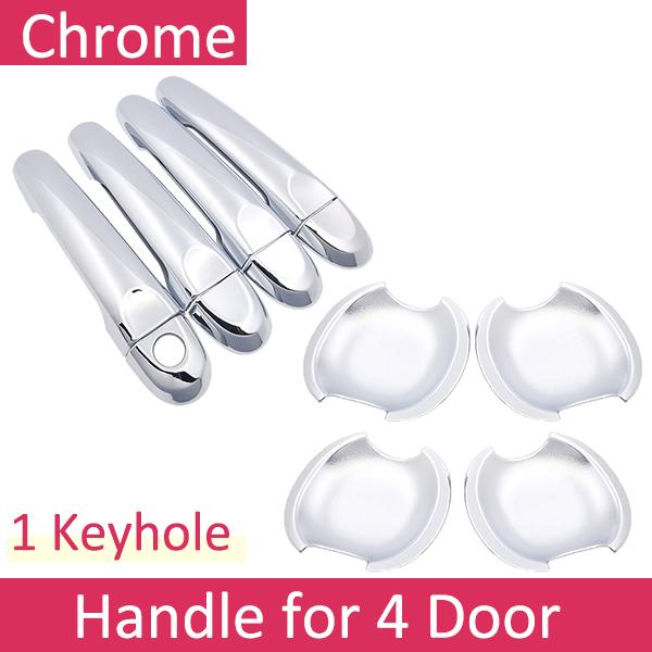 Für Nissan Versa Sedan Latio Almera Renault Scala 2012 ~ Chrom Türgriff Abdeckung Auto Zubehör Aufkleber Trim Set 2015