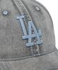 Emelbi Basic Denim Unstructured Ball Cap La (Charcoal Grey)