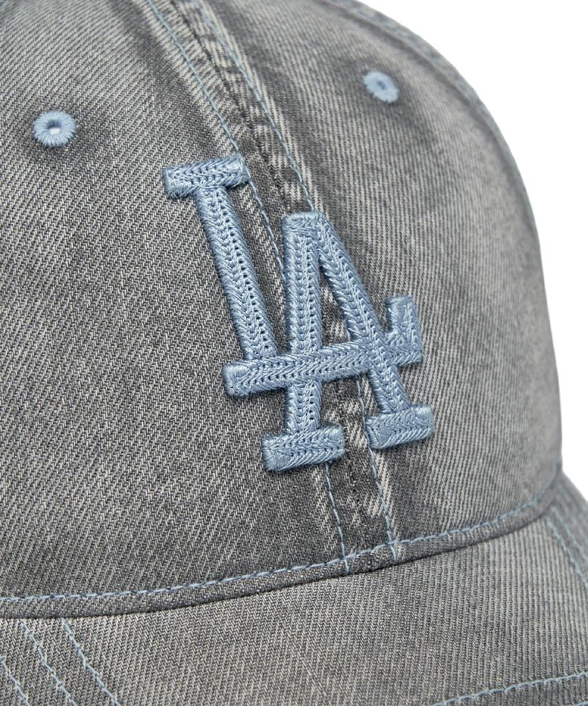 Emelbi Basic Denim Unstructured Ball Cap La (Charcoal Grey)