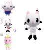 Gabby's Dollhouse Plush Cartoon Stuffed Cat Plushie Doll Kids Xmas Gifts