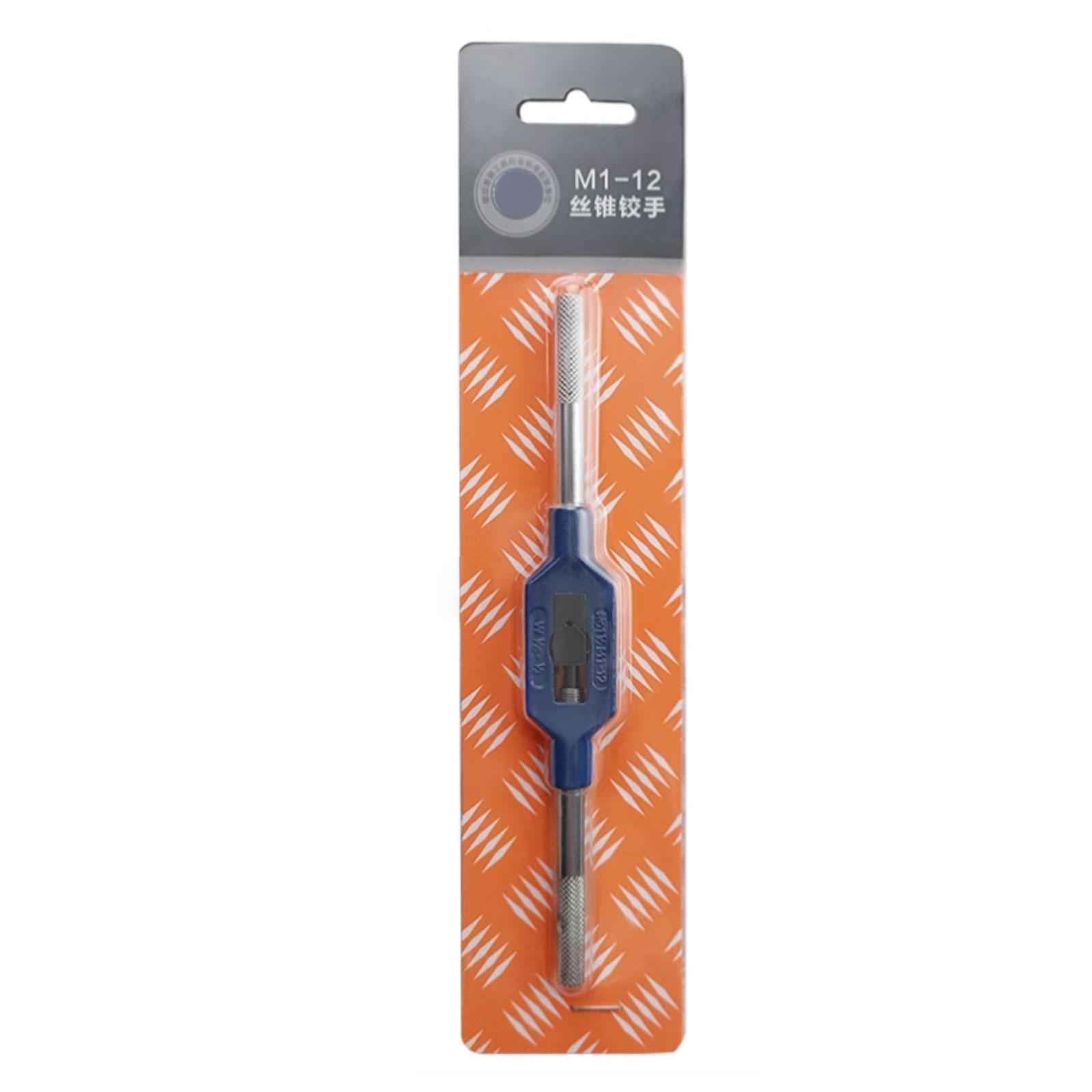 

1 шт. Регулируемый держатель воротка для метчиков и плашек M1-M8 M1-M10 M1-M12 M4-M12 M5-M20 M9-M27 12