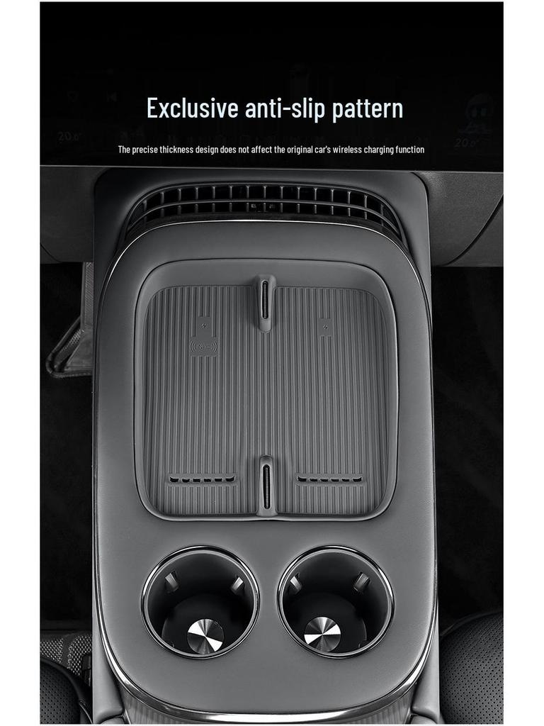 XPeng G7 Wireless Charger & Cup Holder Console Upgrade