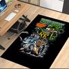 Truck Printed Carpet, for Office Chair Living Room Bedroom Kitchen Room Decor Gifts.