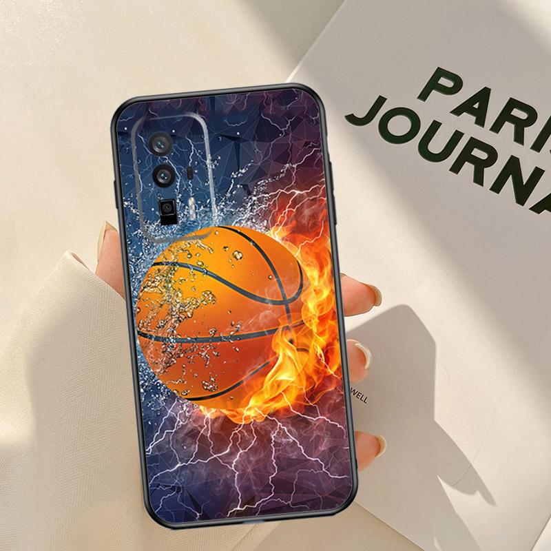 Basketball Case For Xiaomi 15T 14T 13T Pro 14 15 Ultra 17 Pro Max POCO F8 F7 F5 F6 X3 X5 X6 X7 Pro Coque
