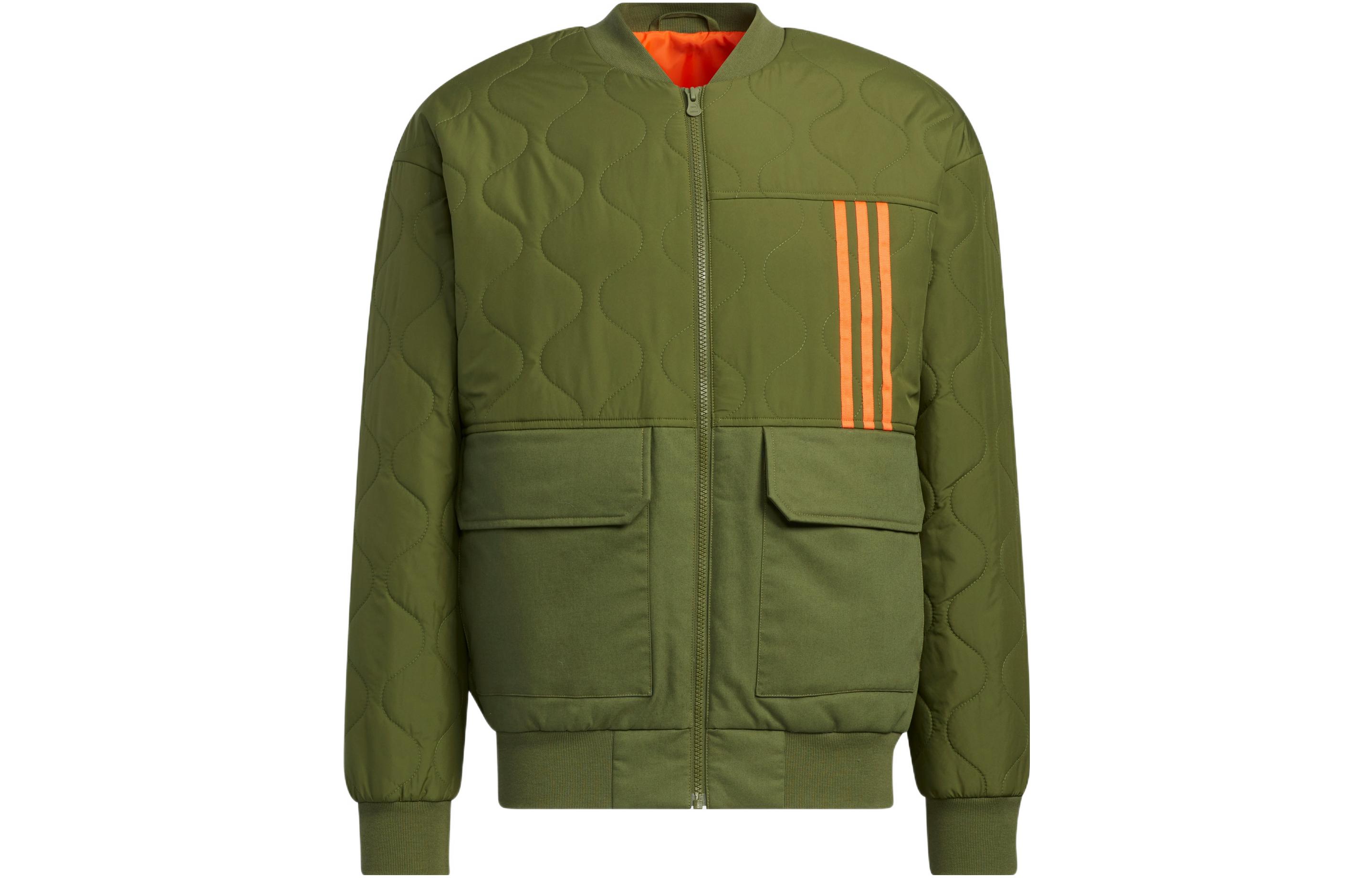 Adidas Puffer Jackets Unisex Green Thickened HN4773 XL