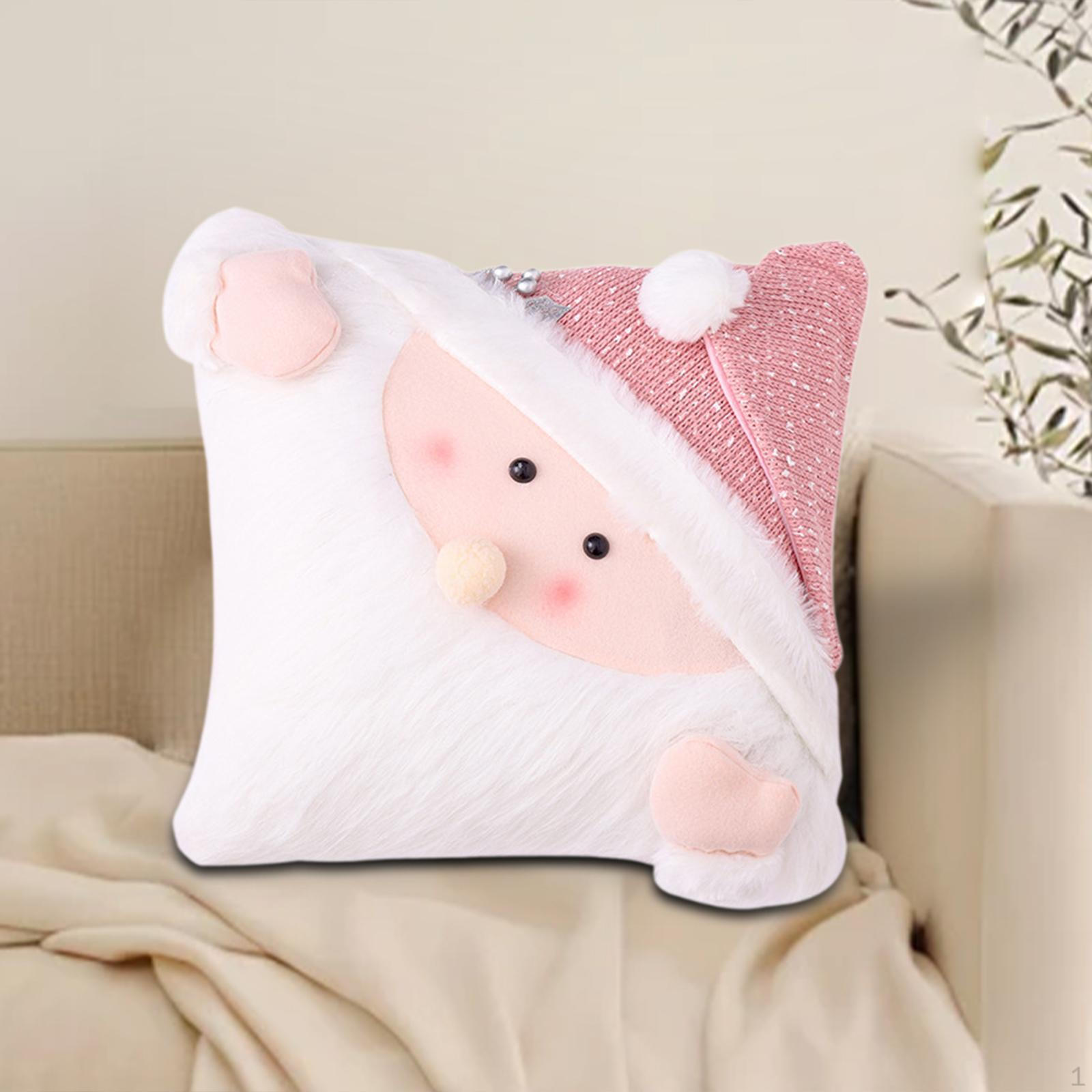 

Christmas Cushion Cover Set for Sofa Decoration Santa Claus