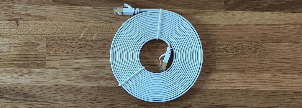 LAN ETHERNET FLAT NETWORK CABLE SFTP CAT7 2m
