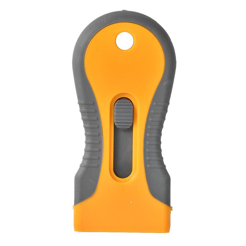 Retractable Plastic Spatula for Decontamination and Degumming; Ideal for Kitchen, Car, and Mobile Phone Repair.