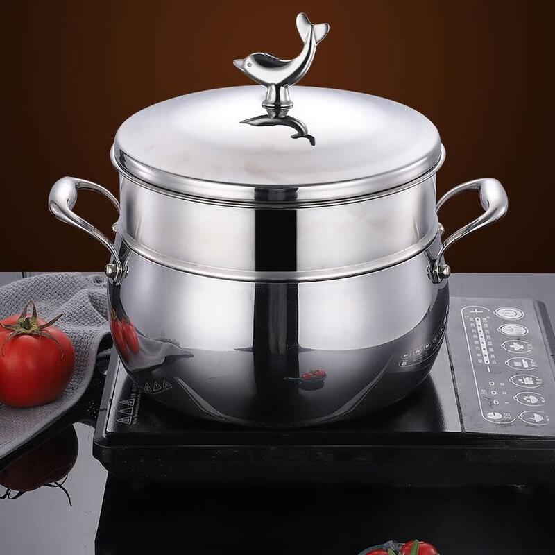 Yoshida 24CM 316 Stainless Steel Steaming & Stewing Pot