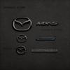 Car Front Head Hood Bonnet Rear Tail Sticker Black Emblem Badge Sticker  For MAZDA MX5 I NC 2005-2006 2007 2012 2013 2014 2015