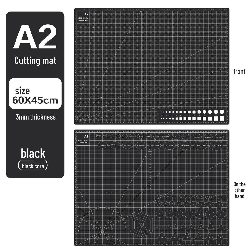 Thickened Multi-Purpose Cutting and Engraving Mat (A3, A2, A4)