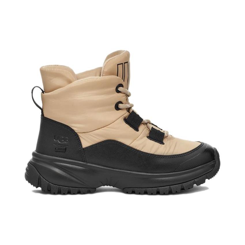 New UGG Yose Puffer Lace 'Mustard Seed' Women's 1143844-MDSD