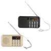 Digital Radio Mini Portable Radio Subwoofer Card MP3 Player Bass Speaker for Senior