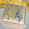 Elegant Luxury Unicorn Pendant Zodiac Necklace for Women