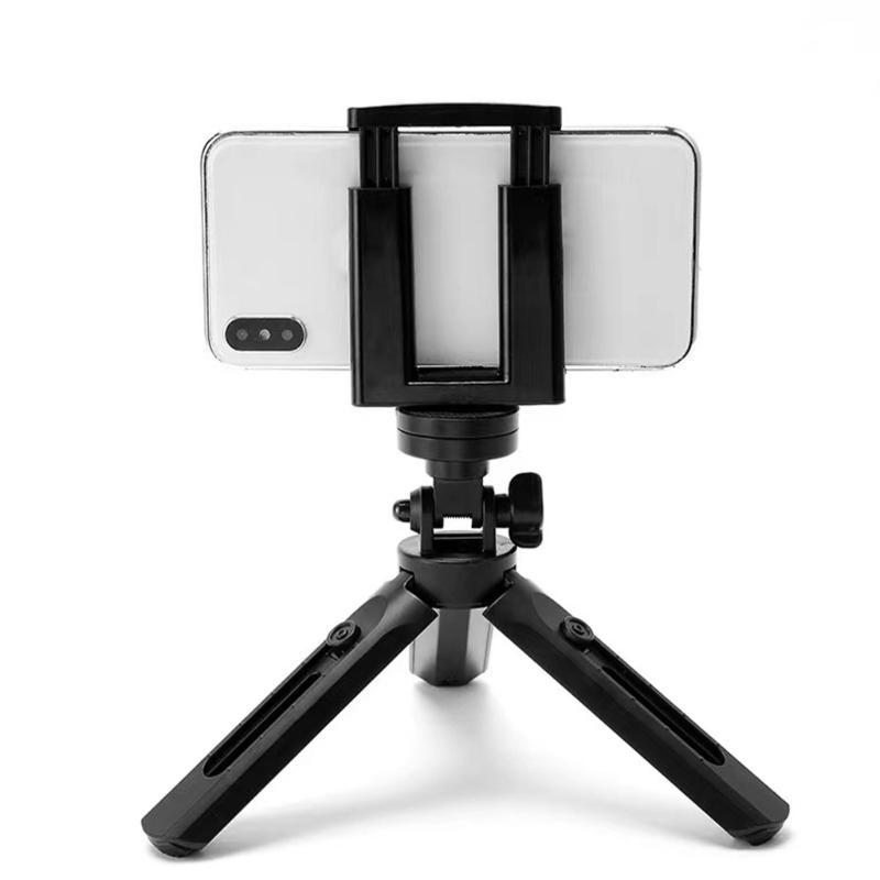 360 Degree Rotating Selfie Tripod Tabletop Phone Tripod for Travel Photography Video Recording Vlogging Handheld Tripod