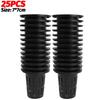 Hydroponics Pots Net Cup Round Bucket Slotted Mesh Container Plastic Baskets Plant Vegetable Grow Nursery Cups Garden Tools