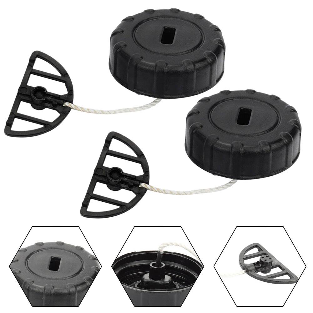 Power Equipment 2pcs Tank Cap String Trimmer Parts MS180C Garden Tool Accs High Quality MS170 MS170C Brand New