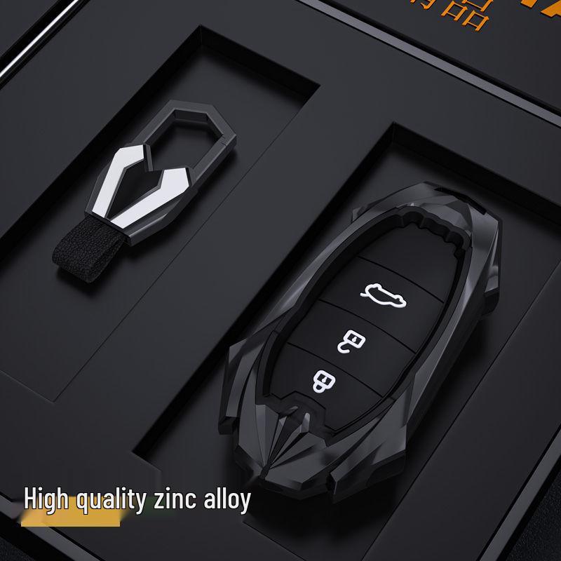 AITO Car Key Protective Shell for Wenjie M5/M7/M9 - Alloy High-End Feel