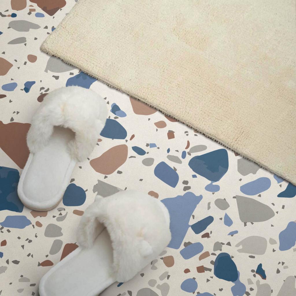 Samoprzylepny Panel Winylowy - Dekoracja Z Nadrukiem 100X50 Cm Wzór Kamienia Naturalnego