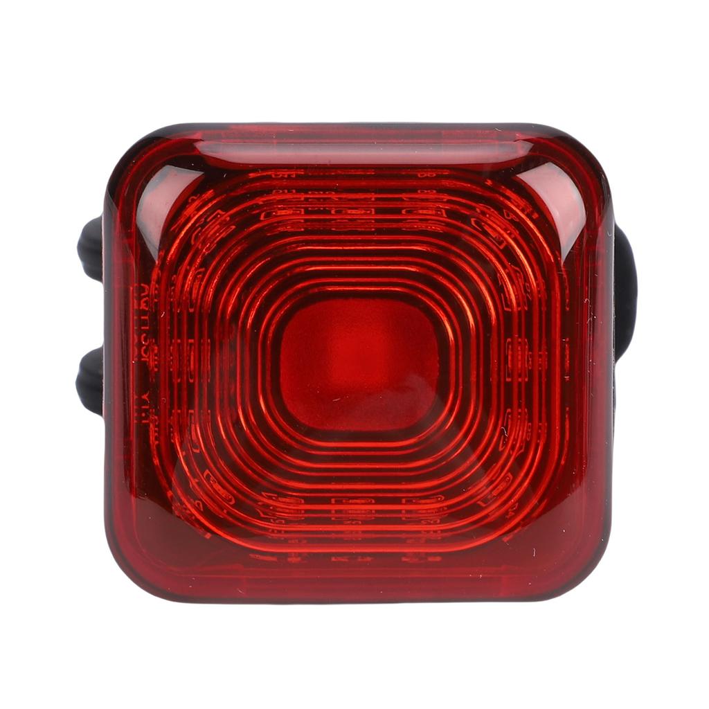 Bike Rear Light Rechargeable IP55 Water Proof Battery Display Brake Sensing Bike Tail Light with 6 Light Modes for Night Cycling
