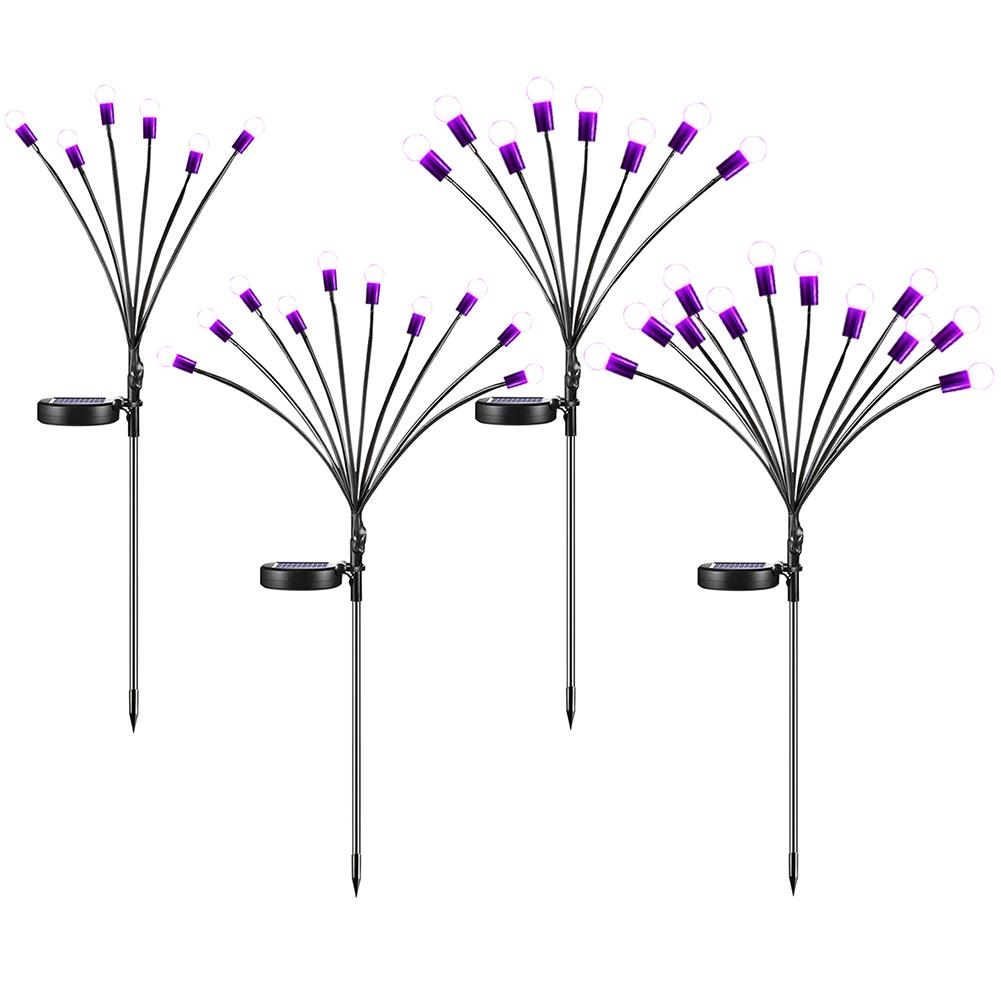 

Solar Stake Lights IP65 Waterproof 2PCS Halloween Fairy Light for Outside Halloween Yard Decorations Pathway for Halloween Decor