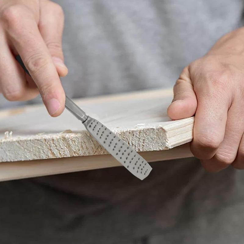 8 ks/Sada Oboustranná sada pilníků na řezbářství Dřevěná sada rašplí pro broušení dřeva