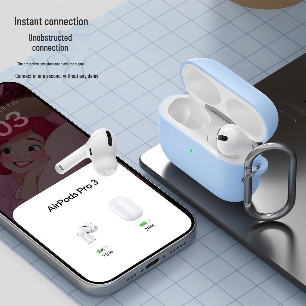 AirPods Pro Solid Color Silicone Protective Case