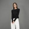 Acud Long Sleeve Slim T-Shirt _Black