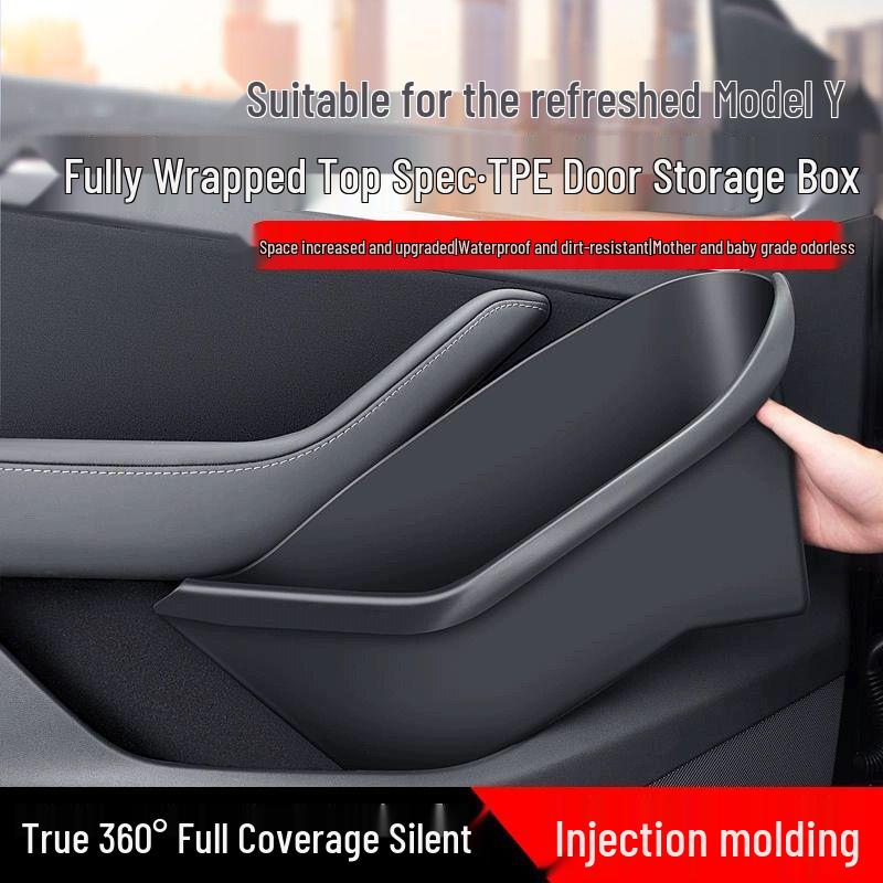 Tesla Model 3/Y Facelift Door Storage Slot Mat for 2025
