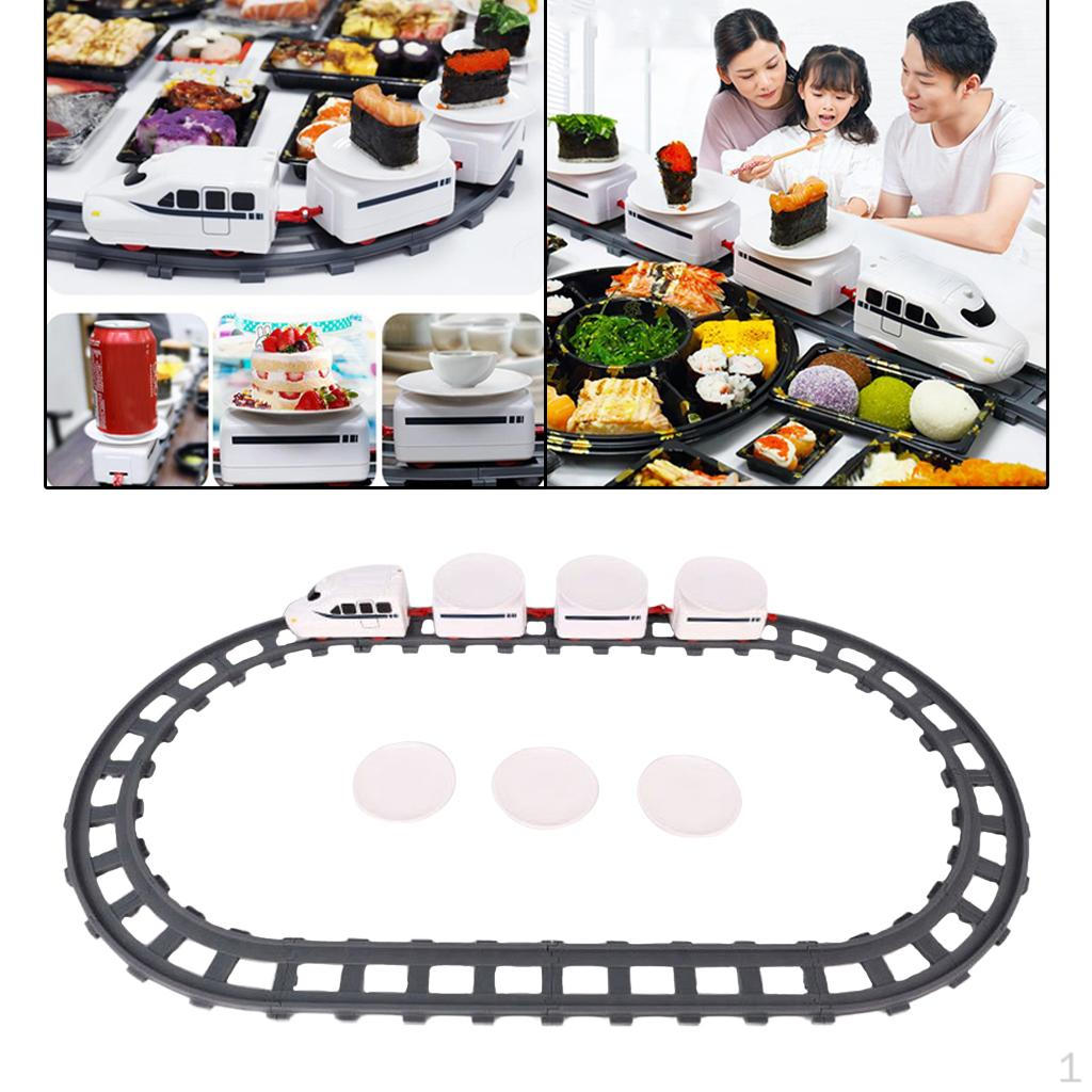 Electronic Classic Train Set Revolving Electric for Kids Boys Girls Age 5+ Birthday Gifts