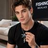 Zarte Textur Fischeranhänger Schmuck Drehbarer Griff Outdoor-Accessoire Tägliche Lässige Outfits