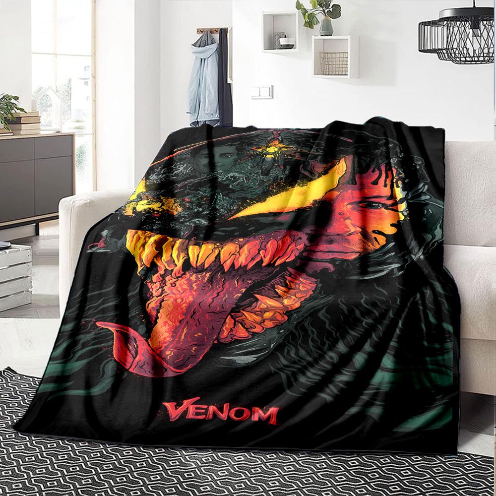 1pc Carnage Statue Display flannel Blanket for Super Soft Cute Comfort Blanket for Travel Bedding Couch Sofa Blanket Y82521