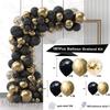 Birthday Arrangement Balloon Set Balloon Chain Black Gold Balloon Set Birthday Arrangement Package Balloon