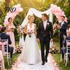 Heart Balloon Arch Wedding 3 Pcs 5.7 Ft Stand, Gold Metal Shape Photo Backdrop Stand Frame with Base for Proposal Ceremony Valentine's Day Engagement