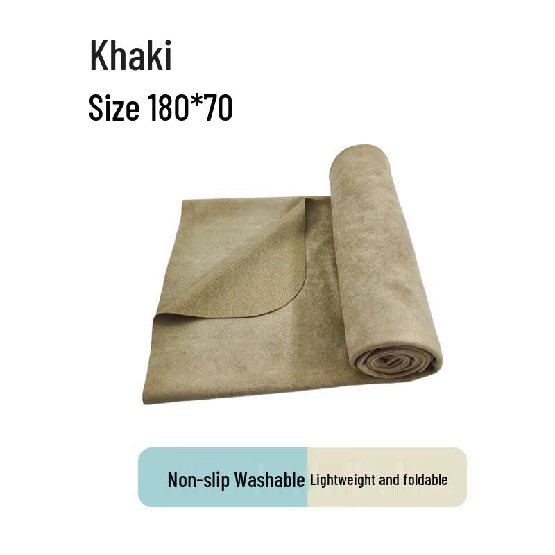 Tiemyun Foldable Suede Yoga Mat Towel