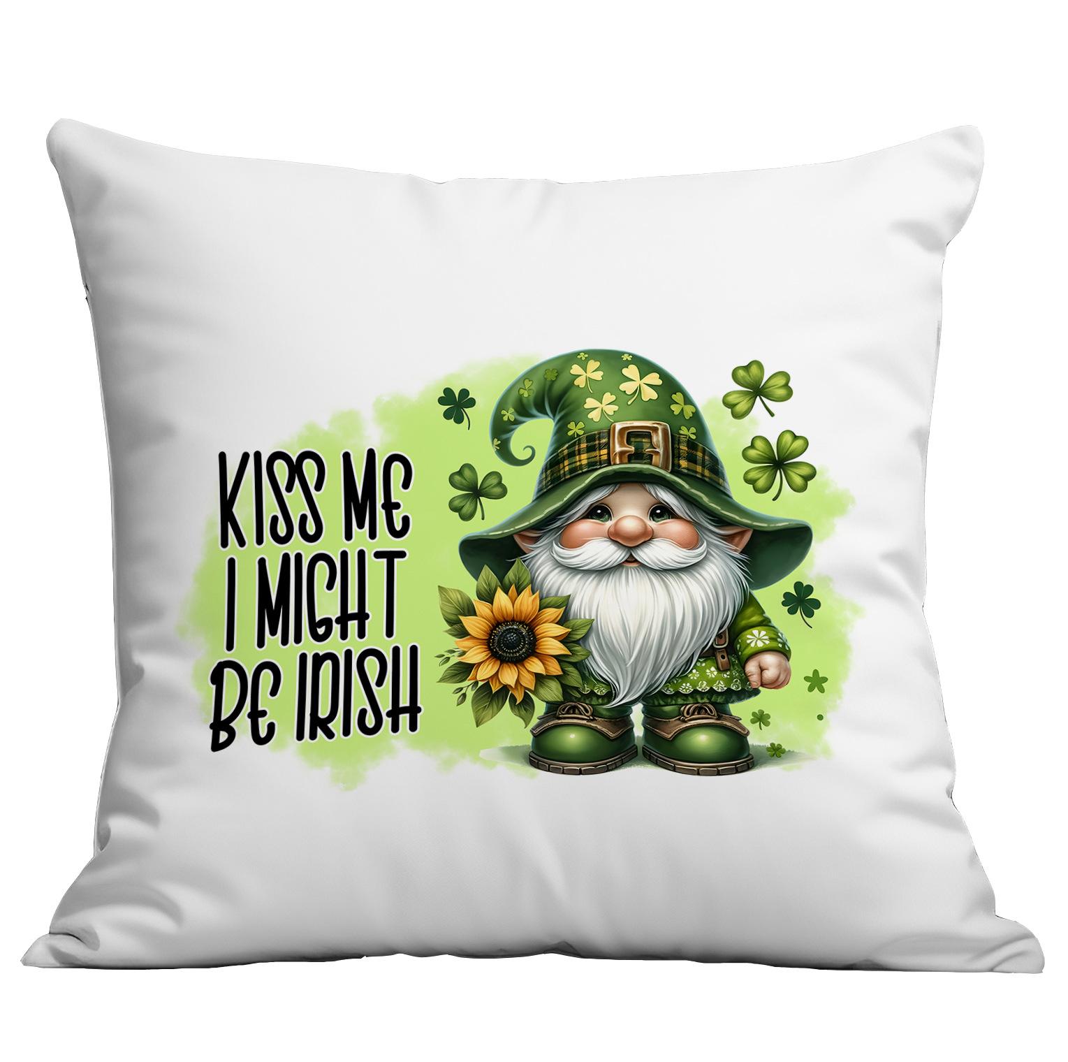 

St. Patrick S Ireland Day Pillow Cover Home Cushion Pillow Cover Ornament Premium Durable Quality Useful Practical 45 * 45Cm