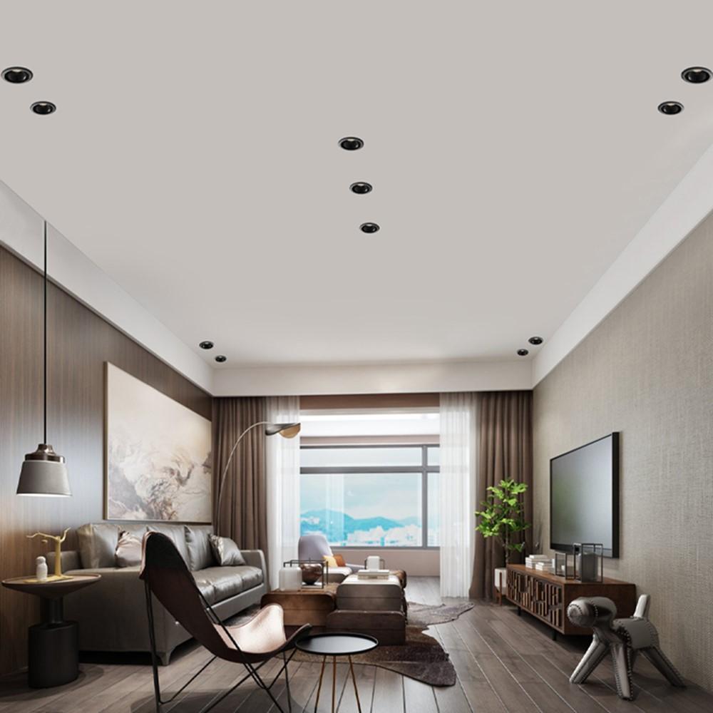 LED Einbaustrahler Deckenstrahler Schlafzimmer Modern COB Dimmbar Downlight AC90V-260V 7W 12W 20W Wohnzimmer Rundstrahler