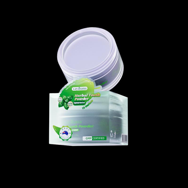 Layanana Mint & Cantaloupe Whitening Tooth Powder