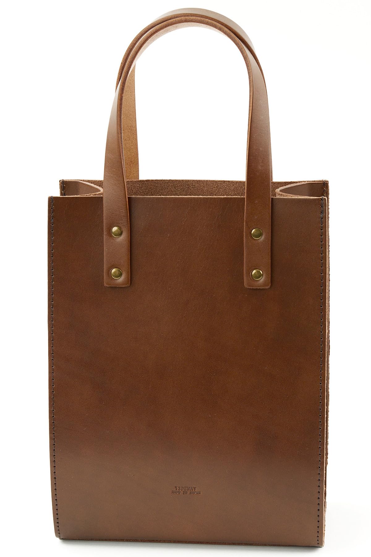 

Сумка SHIKAKU TOTE из натуральной кожи S шоколадного цвета [Tideway] TW-T2796-CH