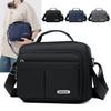 Borsa a Spalla Impermeabile di Grande Capacità da Uomo – Tracolla Messenger Resistente all'Usura con Tasche Multiple per Affari
