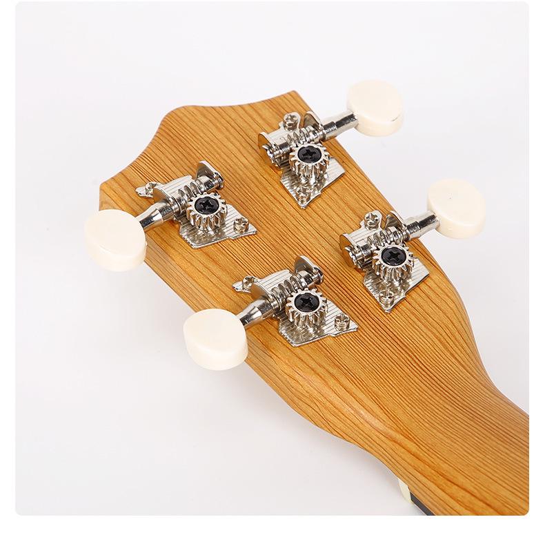 21-Inch Natural Wood Children's Ukulele Four-String Guitar Instrument