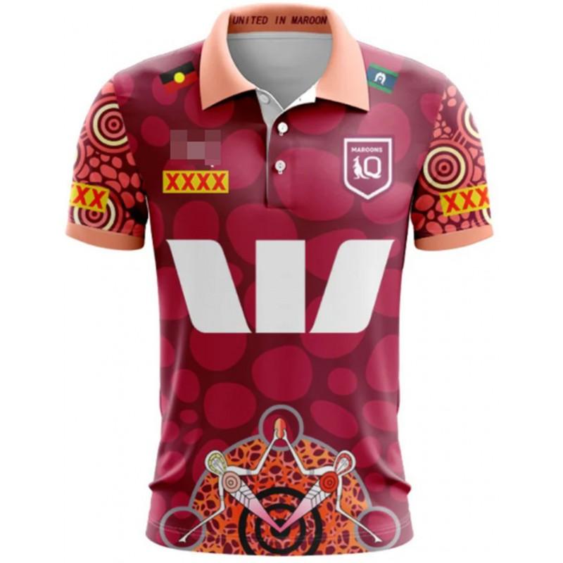 NRL Warriors Maroochydore T Shirt Polo Tank Top Womens Kids Rugby Sportswear