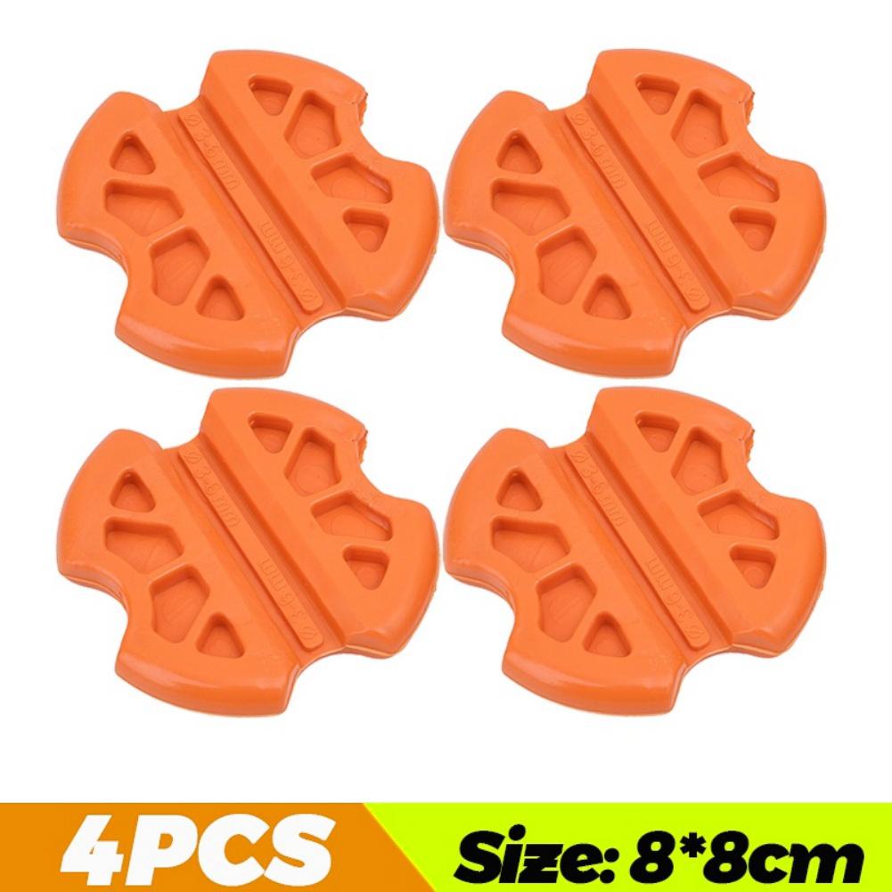 2/4pcs 3-6mm Electrician Threading Aid Cable Puller Auxiliary Device PVC Non-slip Line Grip For Wall Wiring Ground Cabling