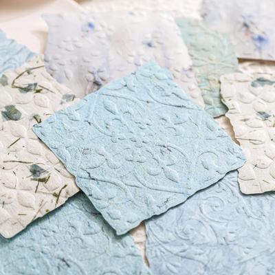 20 Pcs Retro Relief Material Paper Creativity Decorative Hand Account Diary Album Scrapbooking Accessories Craft Supplies