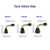 For Tubeless Tires Nipple for Tubeless Disc Wheel Nipple 100 Pieces Pvr50 Pvr60 Pvr70 90 Degrees Rubber Angle Valve Auto Parts