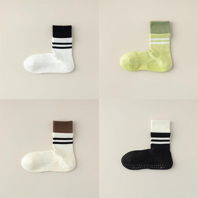 Anti-Slip Color-Block Yoga & Sports Socks (3-Pair Pack)